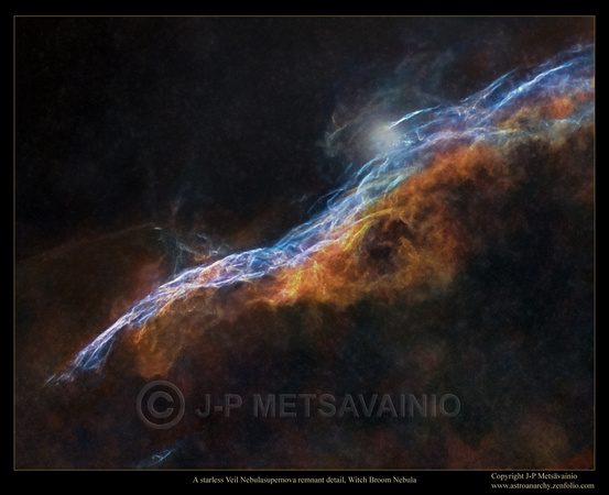 A starless Veil Nebula