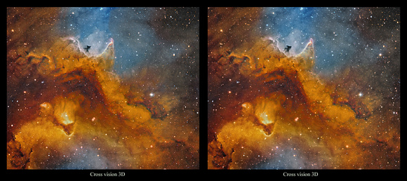 Soul Nebula, IC 1848, closeup