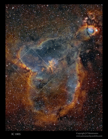 IC 1805 closeup