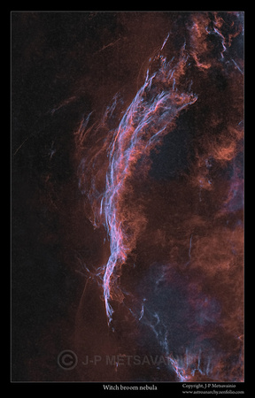 Witch Broom Nebula, Western veil