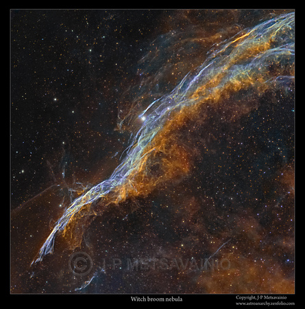 Witch Broom Nebula, Western veil