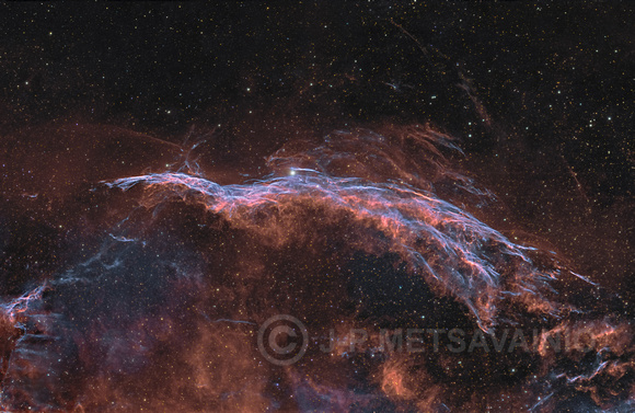 Witch's Broom Nebula, Western Veil SNR