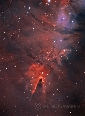 NGC 2264, the "Cone Nebula"