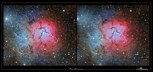 M20, the "Triffid nebula"