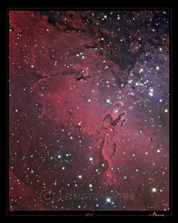 M16, the "Eagle nebula"