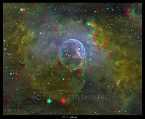Bubble nebula closeup