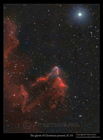IC 59 and IC 63 "The ghost of christmas present"