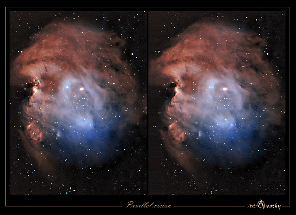 Sh2-252 & NGC 2175, the "Monkey head nebula"