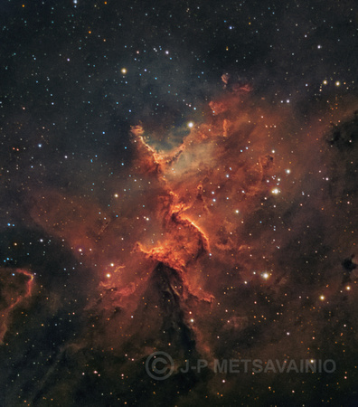 Melotte 15, the "heart of the Heart"