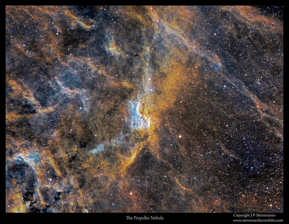 DWB 111, the Propeller Nebula