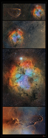 IC 1396, the scale in a sky