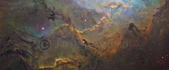 Lagoon Nebula, a closeup