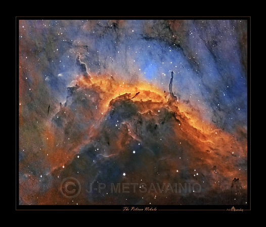 Pelican nebula Detail