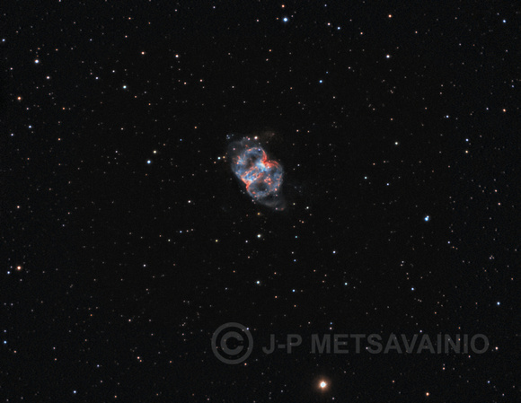The "Little Dumbbell", Messier catalog number 76 (M76)