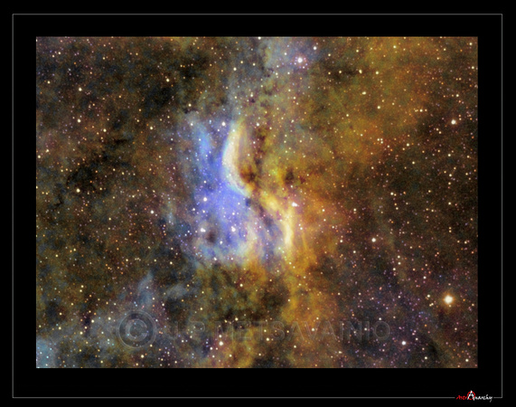 DWB 111, the Propeller Nebula closeup