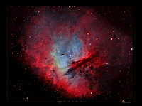 NGC 281, The "Pac-Man Nebula"