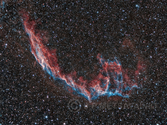 NGC 6995, Eastern part of Veil.