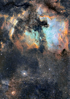 One panel from Cygnus Mosaic