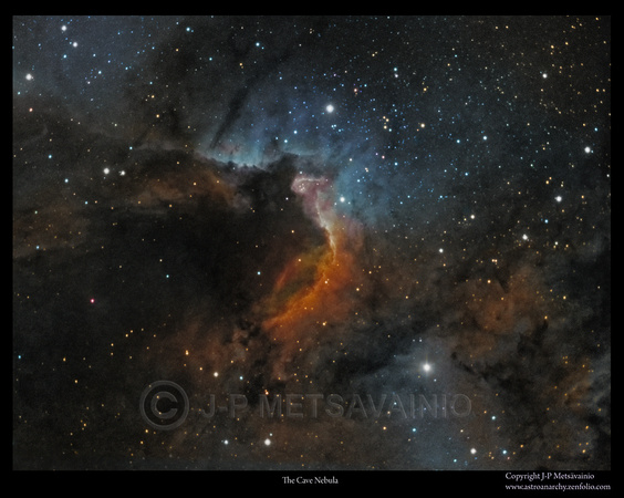 The Cave Nebula, Sh2-155