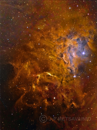 IC 405, the Flaming Star Nebula