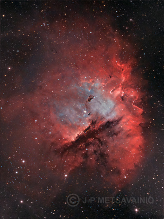NGC 281, the Pac-Man Nebula