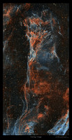 Pickering's Triangle in Veil Nebula SNR