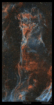 Pickering's Triangle in Veil Nebula SNR