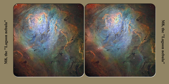 M8, the "Lagoon nebula"
