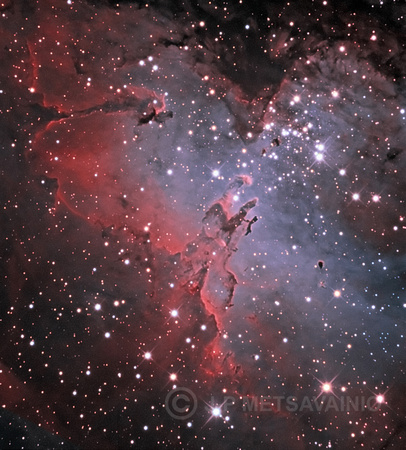M16, the "Eagle nebula", Sharpless 49