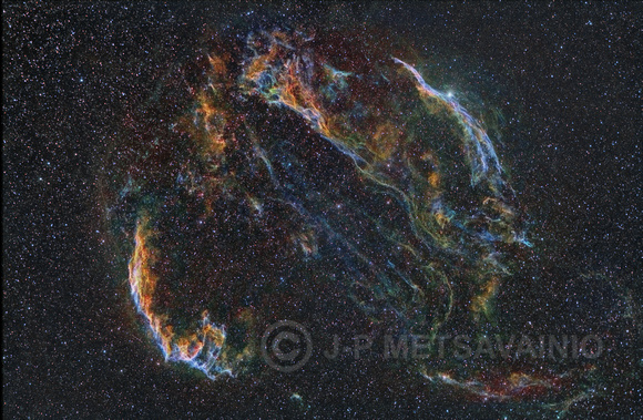 A Supernova Remnant, the "Veil Nebula"