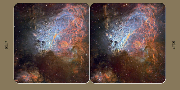 M17, the "Omega Nebula"