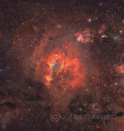 Sharpless 205 & NGC 1491