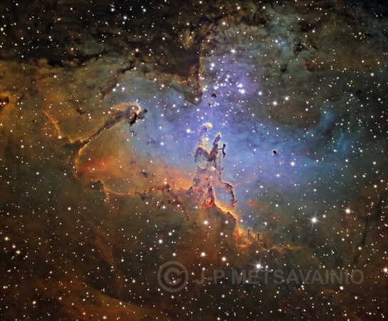 M16, the "Eagle nebula", Sharpless 49