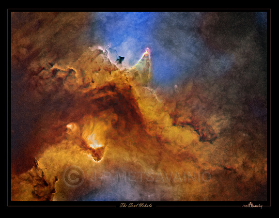 Soul Nebula Closeup, No Stars