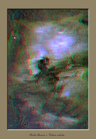 North America & Pelican nebulae