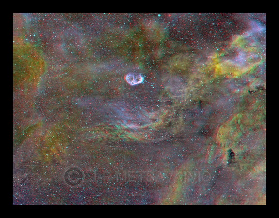 Crescent Nebula wide field