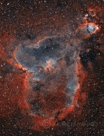 IC 1805, the Heart nebula
