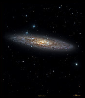 NGC253, the "Silver Dollar Galaxy"