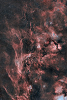 Giant, eight panel mosaic of the Cygnus Nebula area