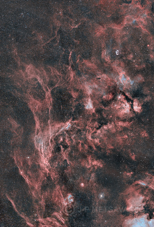 Giant, eight panel mosaic of the Cygnus Nebula area