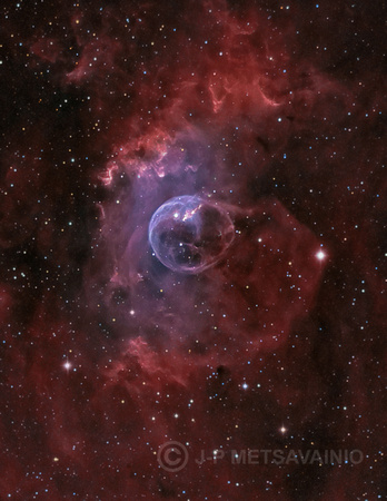 Bubble Nebula, NGC 7635, Sharpless 162