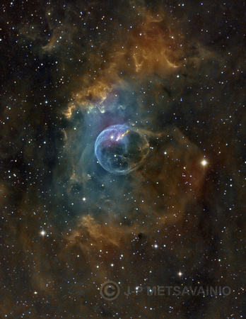 Bubble Nebula, NGC 7635, Sharpless 162