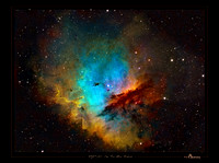 NGC 281, The "Pac-Man Nebula"