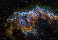 Eastern Veil Nebula detail