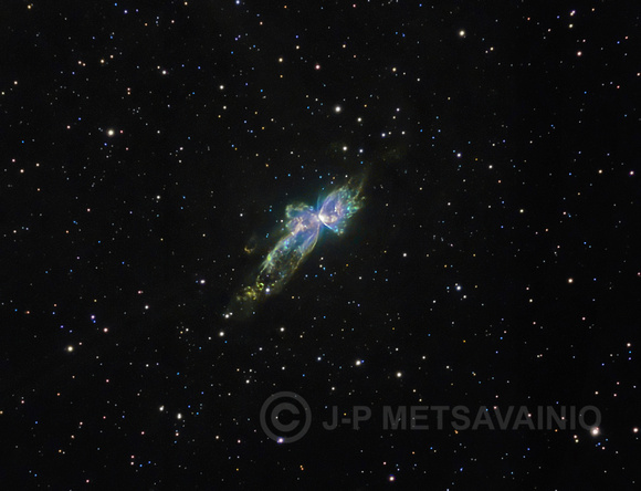The "Bug Nebula", NGC6302, Sharpless 6