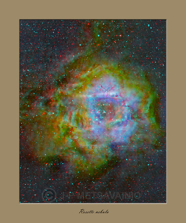 Rosette nebula, new version