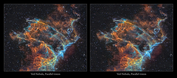 IC 1340, Veil Nebula closeup