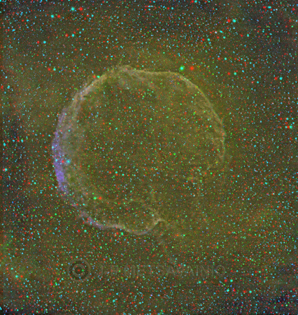 Supernova remnant in Cassiopeia, CTB 1