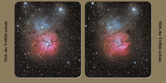 M20, the Triffid nebula
