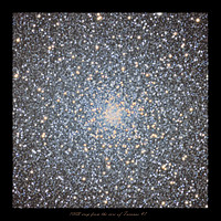 Tucanae 47, 100% crop from the center of the image.